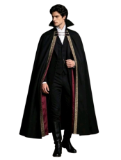 B&amp;W Read Cloak Cape